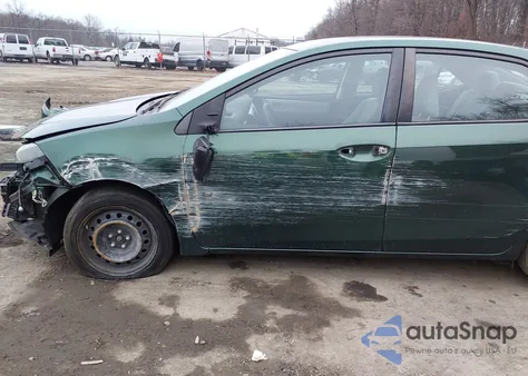 2016 Toyota Corolla Le из США, поврежденный, VIN 2T1BURHE8GC681588